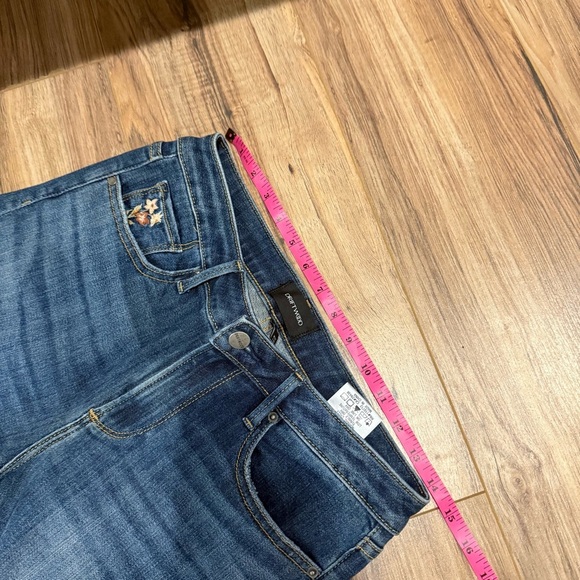 Driftwood Kelly Mini Bootcut Floral Embroidered Jeans - Picture 7 of 7